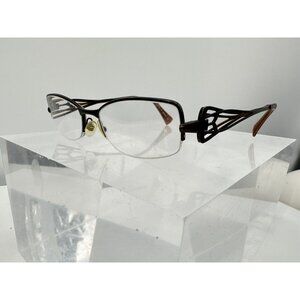 Morel France Koali Eyeglasses Frames Only, 6747K MM196, 48-17-135, Brown (LE-3)